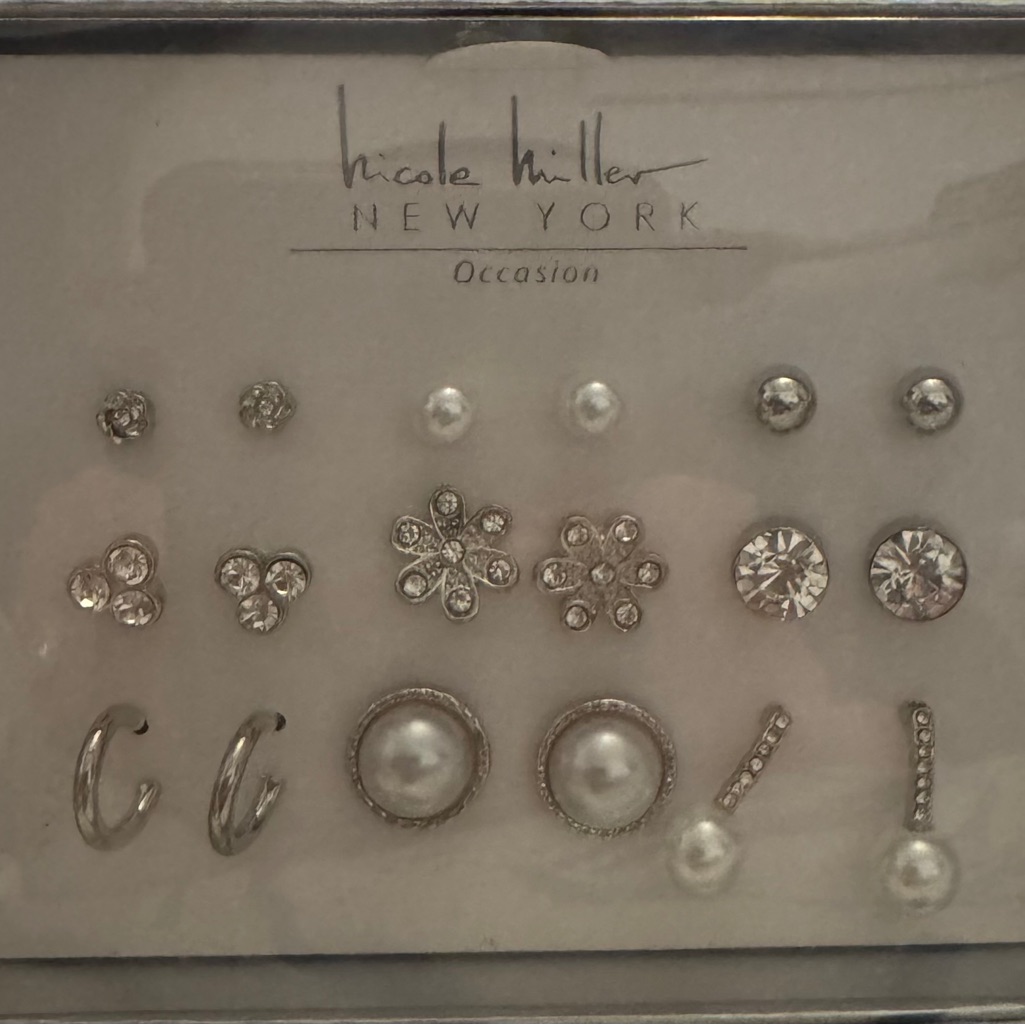 Nicole Miller Silver Jewelry Box 27$
